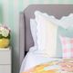 Laura Park Designs Scalloped Blue/White Cotton 20"x26" Euro Sham-3