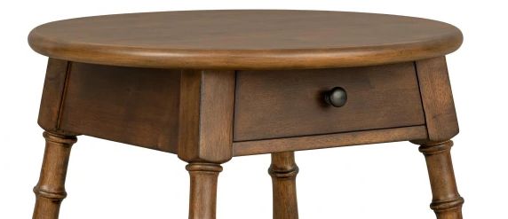 Legacy Classic Lake House Pinecone Round End Table-1