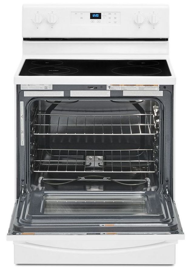 Whirlpool® 30" White Free Standing Electric Range-1