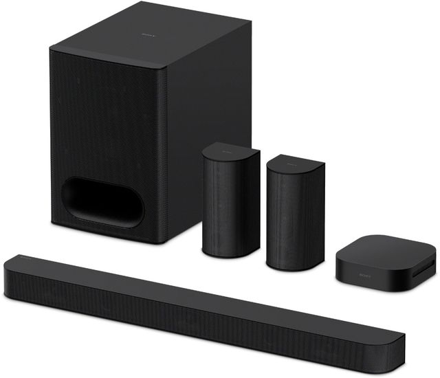 Sony® BRAVIA Theater System 6 5.1 Channel Black Soundbar System-1