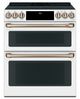 Café™ 30" Matte White Slide-In Electric Range-0