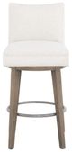 Fairfield® Customizable Entree Dining Concave Short Back Swivel Bar Stool-1
