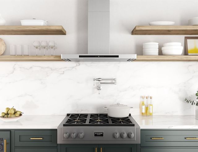 Zephyr Designer Collection Vista 30" Stainless Steel Wall Mounted Range Hood-3