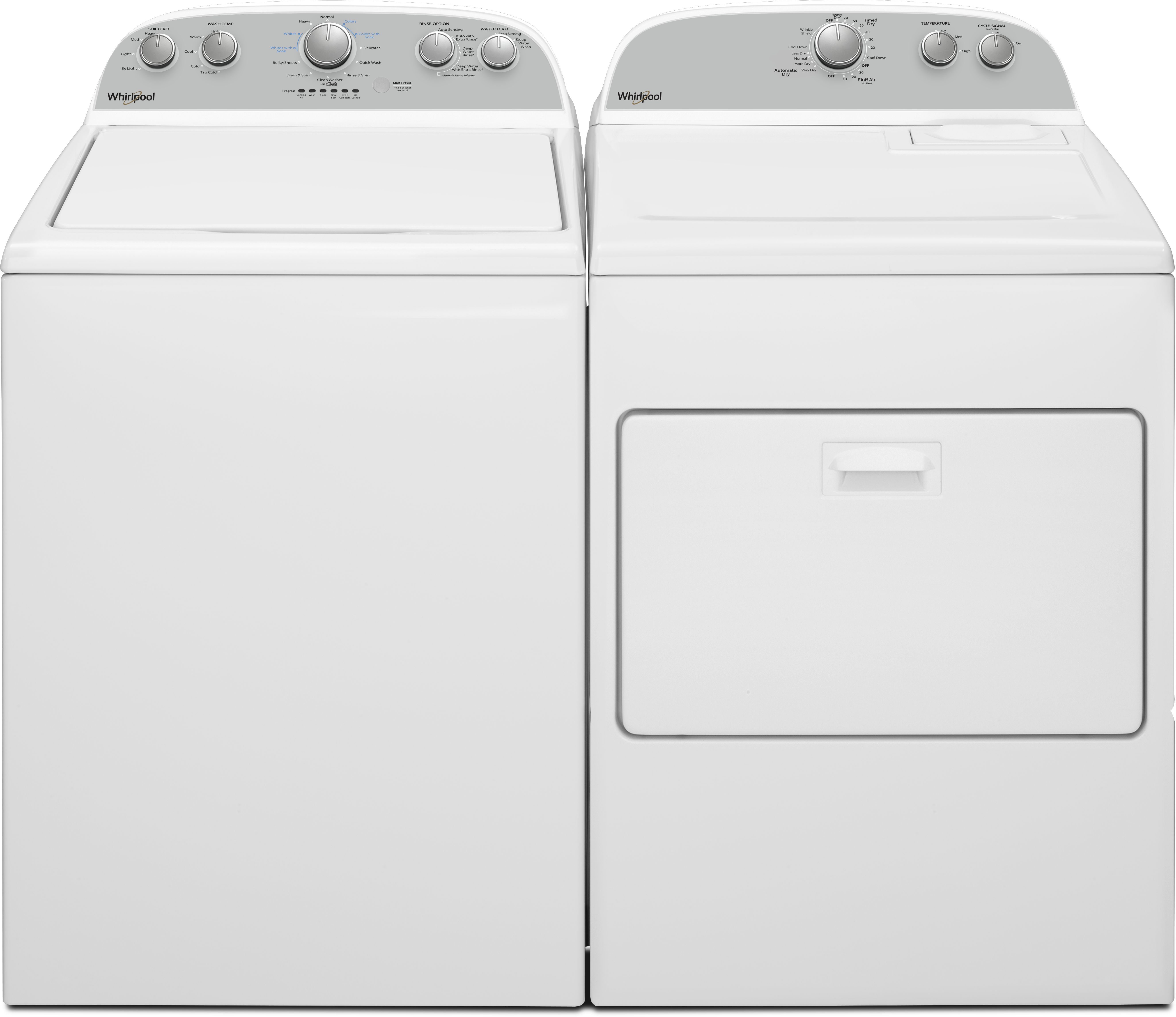 Whirlpool® White Laundry Pair | Nielsen Electric Home Appliance