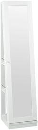 Brassex Inc. White Jewelry Cabinet-0