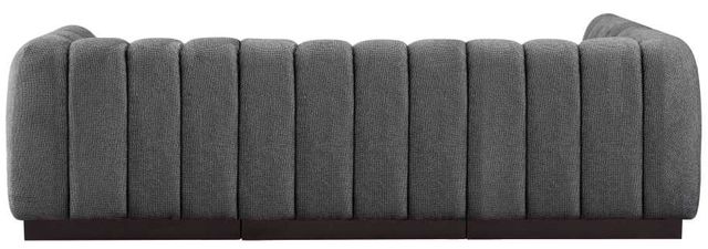 Meridian Furniture Quinn 4-Piece Gray Sectional-3