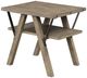 Bernards Harlocke Brown End Table-0