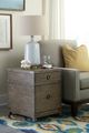 Hammary® Crawford Honey Trunk Chairside Table-1