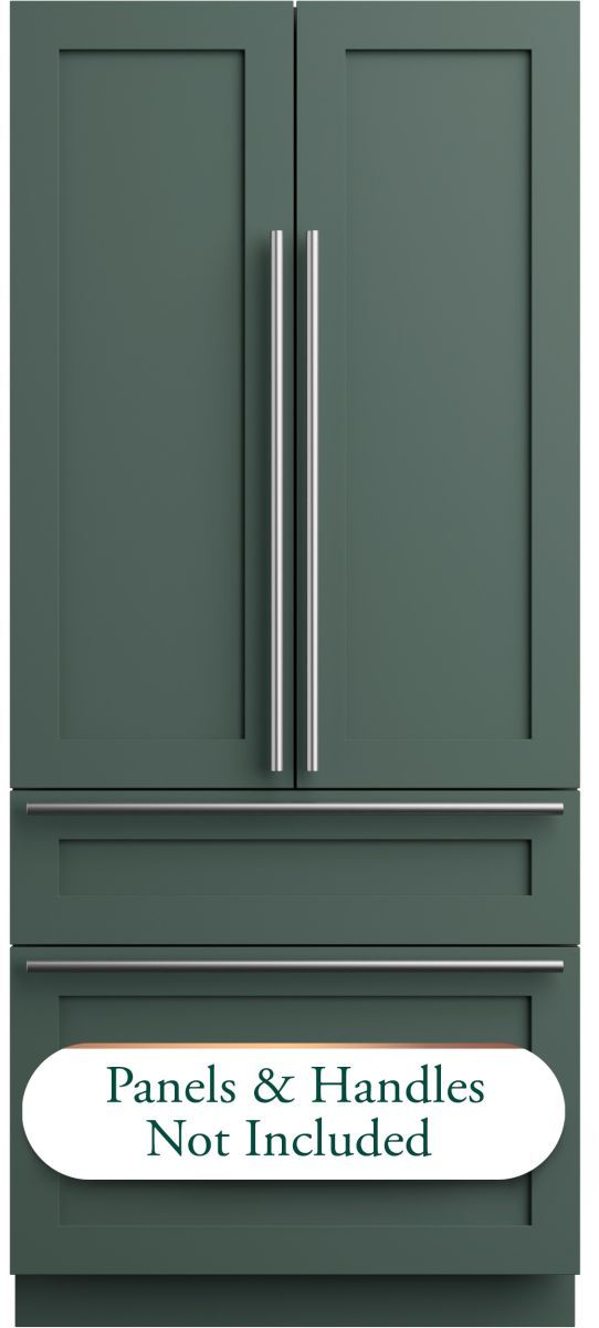 Café™ 36" 20.1 Cu. Ft. Panel Ready Built-In French Door Refrigerator-2
