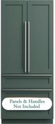 Café™ 36" 20.1 Cu. Ft. Panel Ready Built-In French Door Refrigerator-2