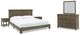Signature Design by Ashley® Shamryn 5-Piece Grayish Brown King Panel Bed Set-0