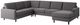 EQ3 Customizable Oskar 4-Piece Fabric U-Shape Right-Arm Facing Sofa Sectional and Chaise-0
