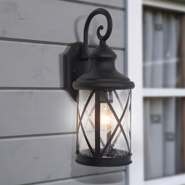 YHD Mahoney Black Medium Exterior Lighting-1