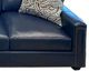 USA Premium Leather Furniture 7300 HM Blue Sofa-3