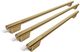 KitchenAid® 36" Brass Grip Built-In French Door Bottom Mount Refrigerator Handle Kit-0