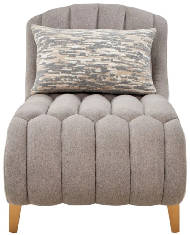 Michael Amini® St. Charles Dove Gray Chaise-2