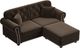 Northfield Living 2-Piece Brown Living Room Set-4
