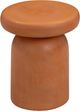TOV Furniture Lydia Orange Concrete Indoor/Outdoor Side Table-3