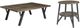 Signature Design by Ashley® Haffenburg 2-Piece Medium Brown Living Room Table Set-0