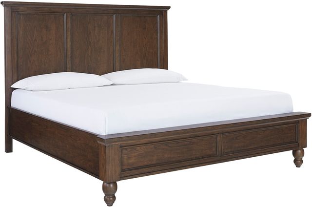 aspenhome® Cambridge Classic Cherry King Panel Bed-0