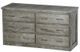 Crate Designs™ Furniture Storm Dresser with Lacquer Finish Top Only-0