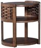 Liberty Furniture Warren Park Coffee Brown Chairside Table-0