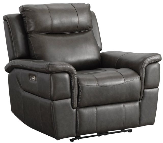 Signature Design by Ashley® Dendron Charcoal Power Recliner-0