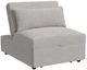 Elements International Pluto Gray Sleeper Chair-0