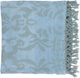 Surya Tristen Sky Blue 50"x70" Throw Blanket-0