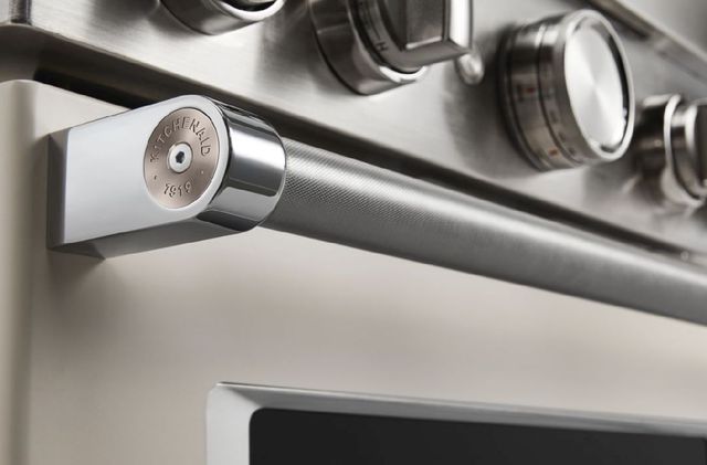 KitchenAid® Commercial Style Bronze Range Handle Medallion Kit-1