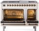 Ilve® Nostalgie II Series 48" Antique White Pro Style Dual Fuel Range-1