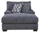Behold™ Home Vega Charcoal Double Chaise-2