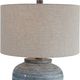 Uttermost® Pelia Light Aqua Table Lamp-4