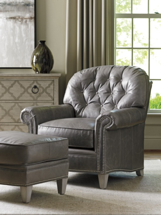 Lexington Home Bayville Ottoman - Thumbnail 3