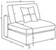 Coaster® Serene 4-Piece Beige Modular Sectional-2