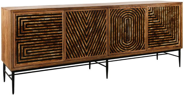 Parker House® Crossings Love Warm Amber 80" Console-0