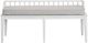 Universal Explore Home™ Modern Farmhouse Finn Coconut Metal/Picket Fence Dining Bench-2
