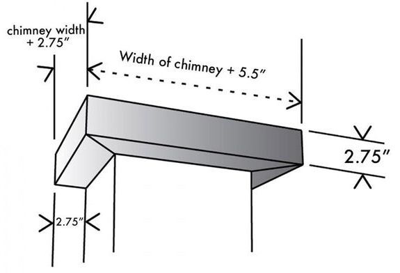 ZLINE Satin Stainless Steel Crown Molding-1