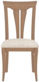 Canadel Core 0391 Pecan Washed Upholstered Dining Side Chair-1
