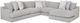 Franklin™ Meade 3-Piece Dove U-Shape Sectional-0