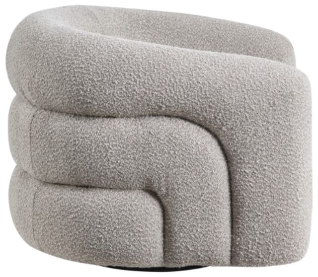 Homelegance® Caldera Gray Swivel Chair-3
