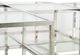 A & B Home Atelier Clear/Silver Cocktail Table-2