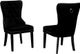 Titus Furniture Black Parsons Chair-1