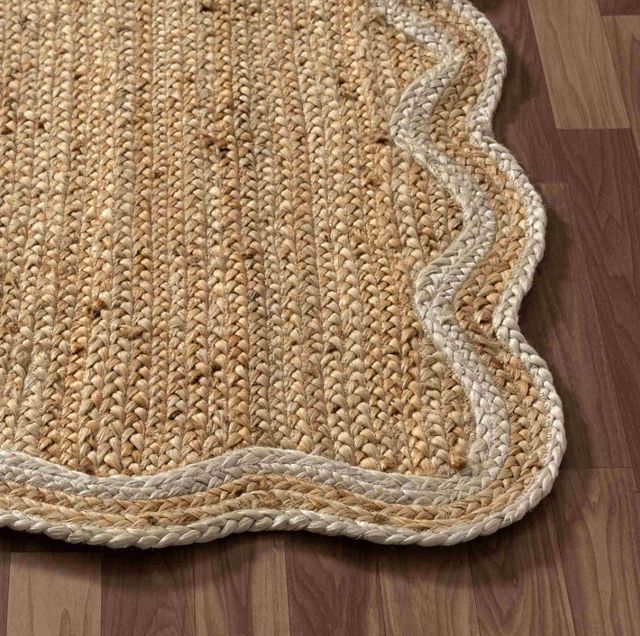 LR Home Scallop Ivory/Natural 8'x10' Area Rug-3