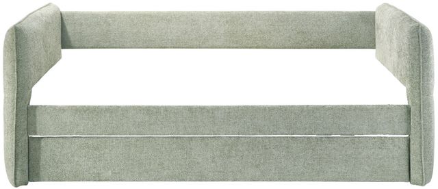 Crown Mark Philipa Light Green Upholstered Daybed-3