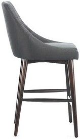 Mazin Furniture Fillmore Charcoal 24 Inch Counter Side Dining Chair-3