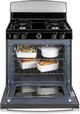 GE® 30" Stainless Steel Freestanding Gas Range-3