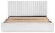 Homelegance® Mulvane Natural White Eastern King Platform Bed-3
