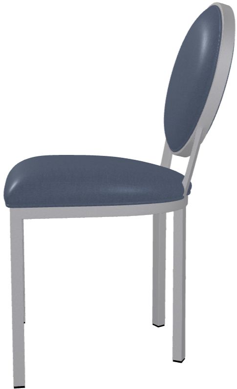 Wesley Allen Customizable Marquise Dining Side Chair-4