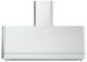 Ilve® Panoramagic 48" Stainless Steel Wall Mounted Range Hood with Silver Trim-0